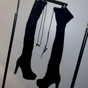 6 inch thigh high boots